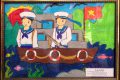 HỌC SINH THAM GIA CUỘC THI VẼ TRANH HƯỚNG VỀ BIỂN ĐÔNG NĂM 2017